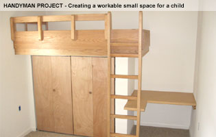 handyman project make small space usable